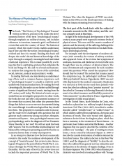 על הספר &#039;ההיסטוריה של הטראומה הנפשית&#039; מאת פרופ&#039; אליעזר ויצטום / סקירה מאת ד&quot;ר שוגול מירז, Israel Journal of Psychiatry: Vol&#039; 57 Issue 2, January 2021